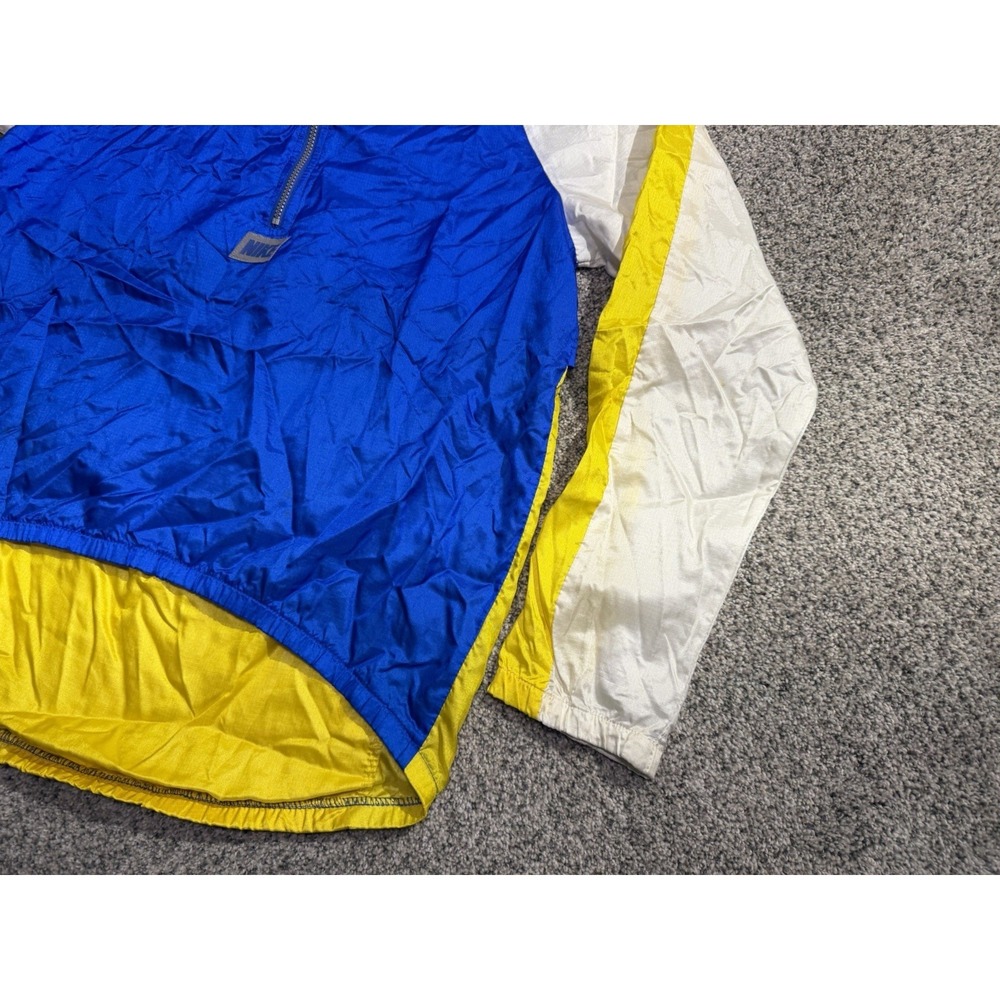 VINTAGE Nike Jacket Mens Large Windbreaker‎ Track Jacket 90s Colorblock Retro - Picture 3 of 10